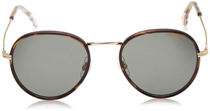 Carrera 151/S Sunglasses CA151S-0PEF-QT-5221 - Gold Green Frame, Green Lenses