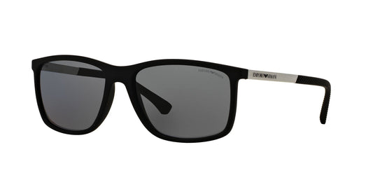 Emporio Armani 0EA4058 506381 58mm Polarized Rectangular Sunglasses