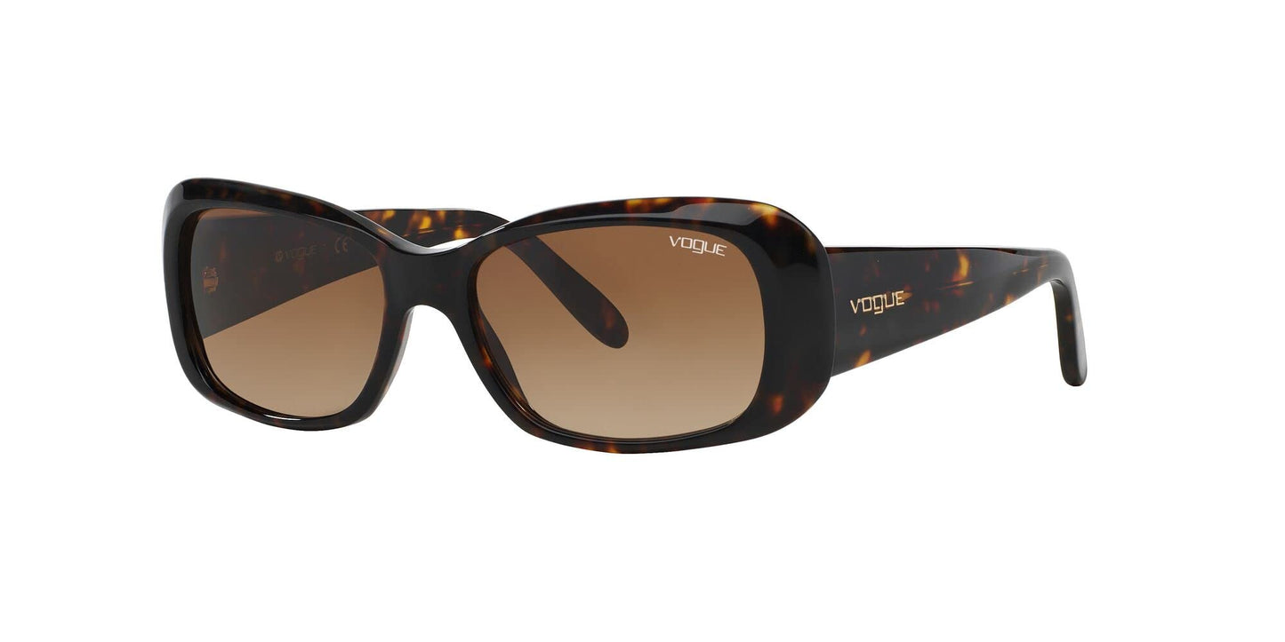 Vogue 0VO2606S W65643 52mm Woman Sunglasses Dark Havana Frame Brown Gradient Lenses