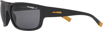 ARNETTE AN4256 01/81 62mm Matte Black Grey Polarized Sunglasses