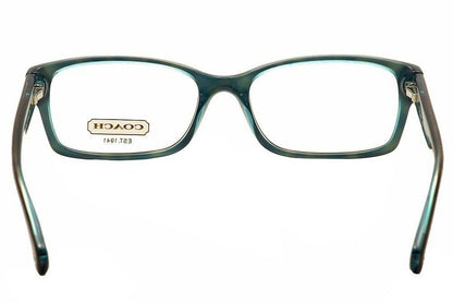 Coach Women's HC6040 Eyeglasses Dark Tortoise/Teal 50mm