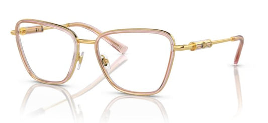 Versace 0VE1292 1507 54mm Transparent peach Women Eyeglasses