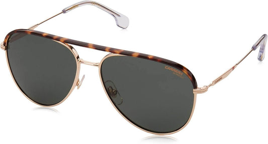 Carrera 209/S 0PEF 58mm Gold/Green Pilot Sunglasses,