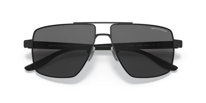 Armani Exchange Men's AX2037S 600081 60mm Square Polarized Sunglasses