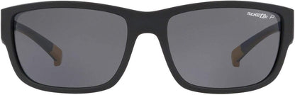 ARNETTE AN4256 01/81 62mm Matte Black Grey Polarized Sunglasses