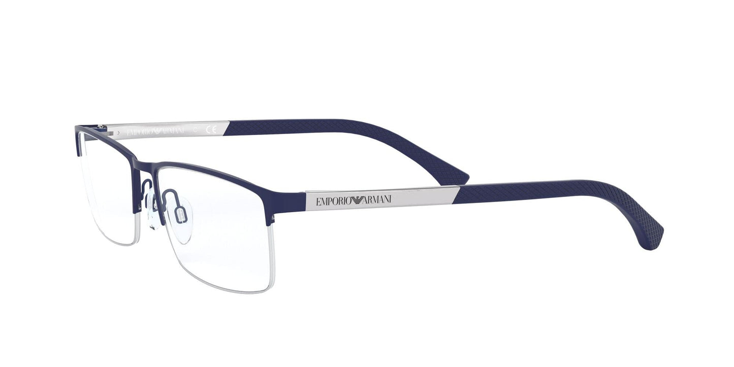 Emporio Armani EA1041 Eyeglass Frames 3131 55mm Blue Rubber