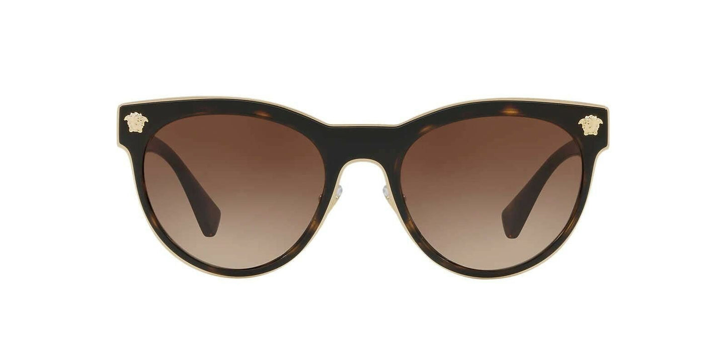 Versace Women's Dark Havana/Brown Gradient sunglasses  0VE2198 125213 54mm