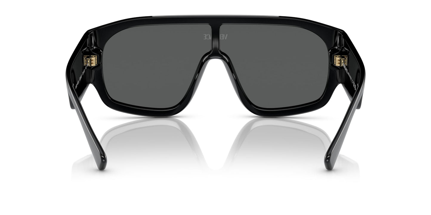 Versace Sunglasses VE4439 GB1/87 33mm Black / Dark Grey Lens