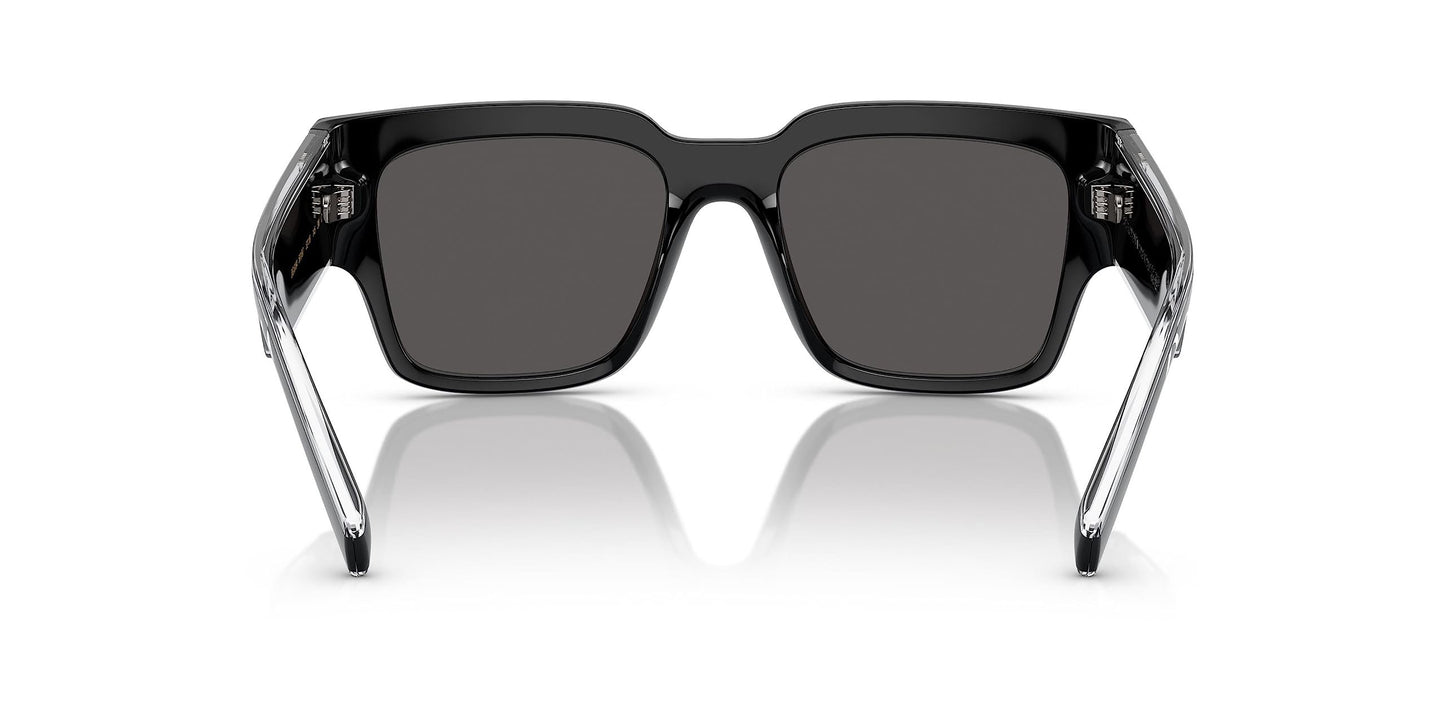 Dolce & Gabbana DG6184 501/87 52mm Sunglasses BLACK w/DARK GREY