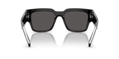 Dolce & Gabbana DG6184 501/87 52mm Sunglasses BLACK w/DARK GREY