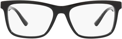 Versace VE 3319 GB1 Black Plastic Square Eyeglasses 55mm