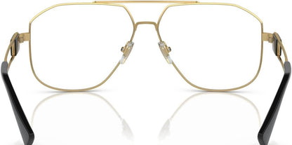 Versace VE1287-1002 Eyeglass Frame GOLD w/DEMO LENS 59mm