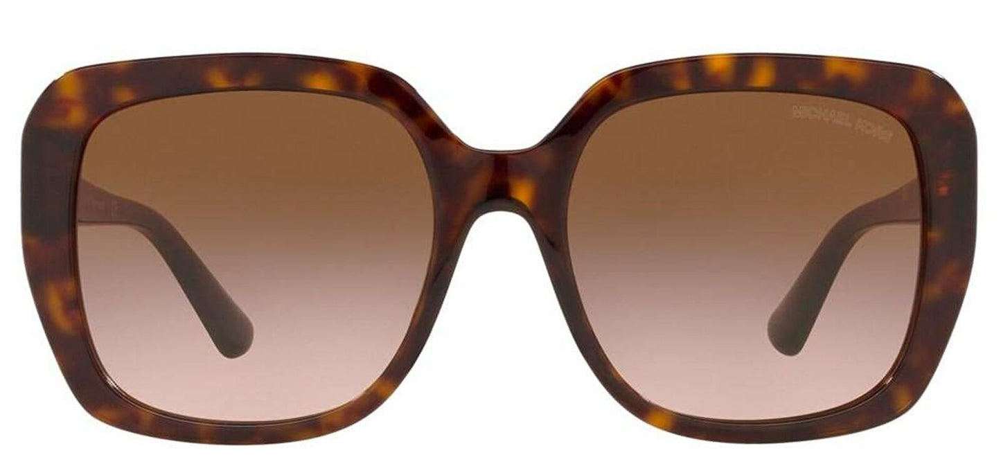 Michael Kors MK2140 Manhasset Dark Tortoise/Brown Gradient Sunglasses