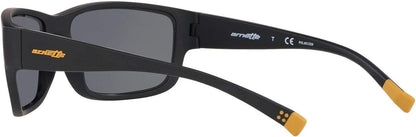 ARNETTE AN4256 01/81 62mm Matte Black Grey Polarized Sunglasses