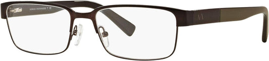 A｜X ARMANI EXCHANGE Men's Ax1017 6083 54mm Rectangular Eyewear Frames