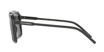 Dolce & Gabbana 0DG6147 31016G 57mm Grey/Mirror Sunglasses