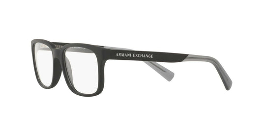 A|X Armani Exchange Men's AX3029 Square Matte Black Eyeglasses