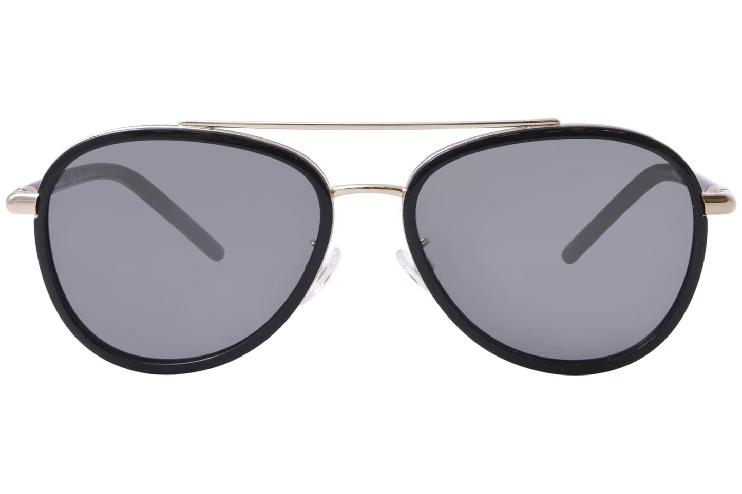 Tory Burch TY6089 33056V 57mm Black Mirrored Sunglasses