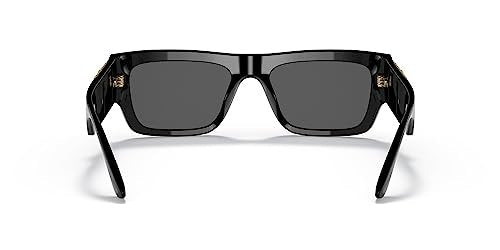 VERSACE VE4416U GB/87 53mm Black Dark Grey Men's Sunglasses