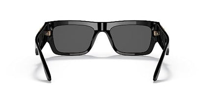 VERSACE VE4416U GB/87 53mm Black Dark Grey Men's Sunglasses