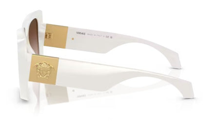 Versace VE 4467U 546213 54mm White Dark Grey Sunglasses