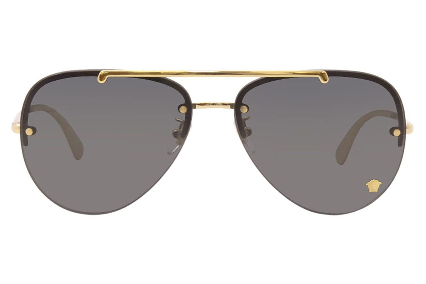 Versace VE2231 Gold/Dark Grey Sunglasses