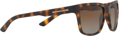 Armani Exchange AX4026S 8029T5 56mm Polarized Sunglasses (AX4026)