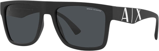 A|X ARMANI EXCHANGE Men's AX4113S 807887 55mm Rectangular Sunglasses