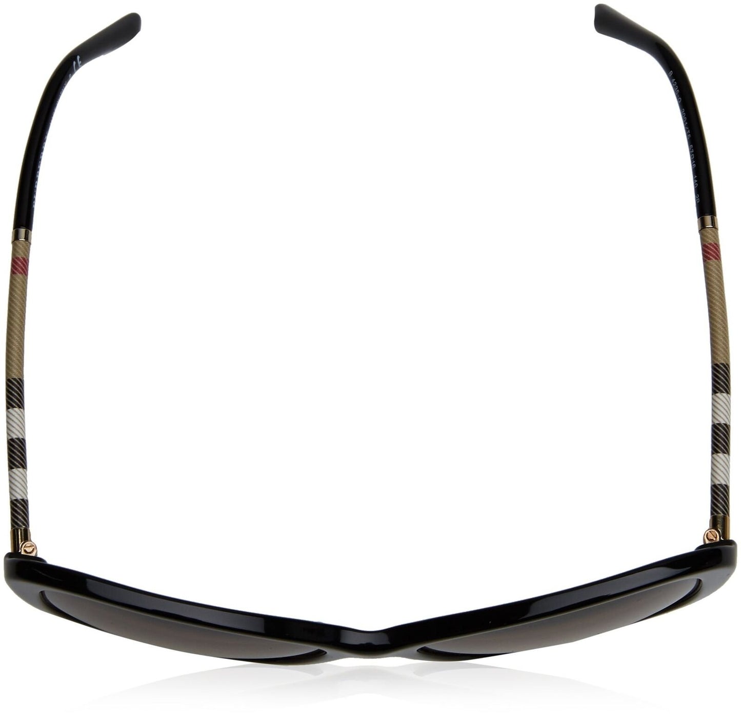 Burberry BE 4235Q 3001T5 Butterfly  Black /Brown Polarized  Gradient  Sunglasses