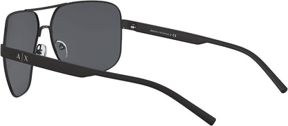 A|X ARMANI EXCHANGE Men's Ax2030s Square Sunglasses