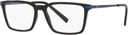 A|X ARMANI EXCHANGE Men's AX3077 8158 54mm Eyewear Frames, Black/Demo Lens,