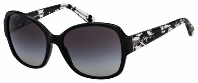 Coach Woman Sunglasses, Black Lenses Acetate Frame, 0HC8166 534811 58mm