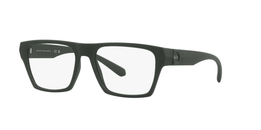 Armani Exchange Men's Ax3097 8301 55mm Square Eyewear Frames