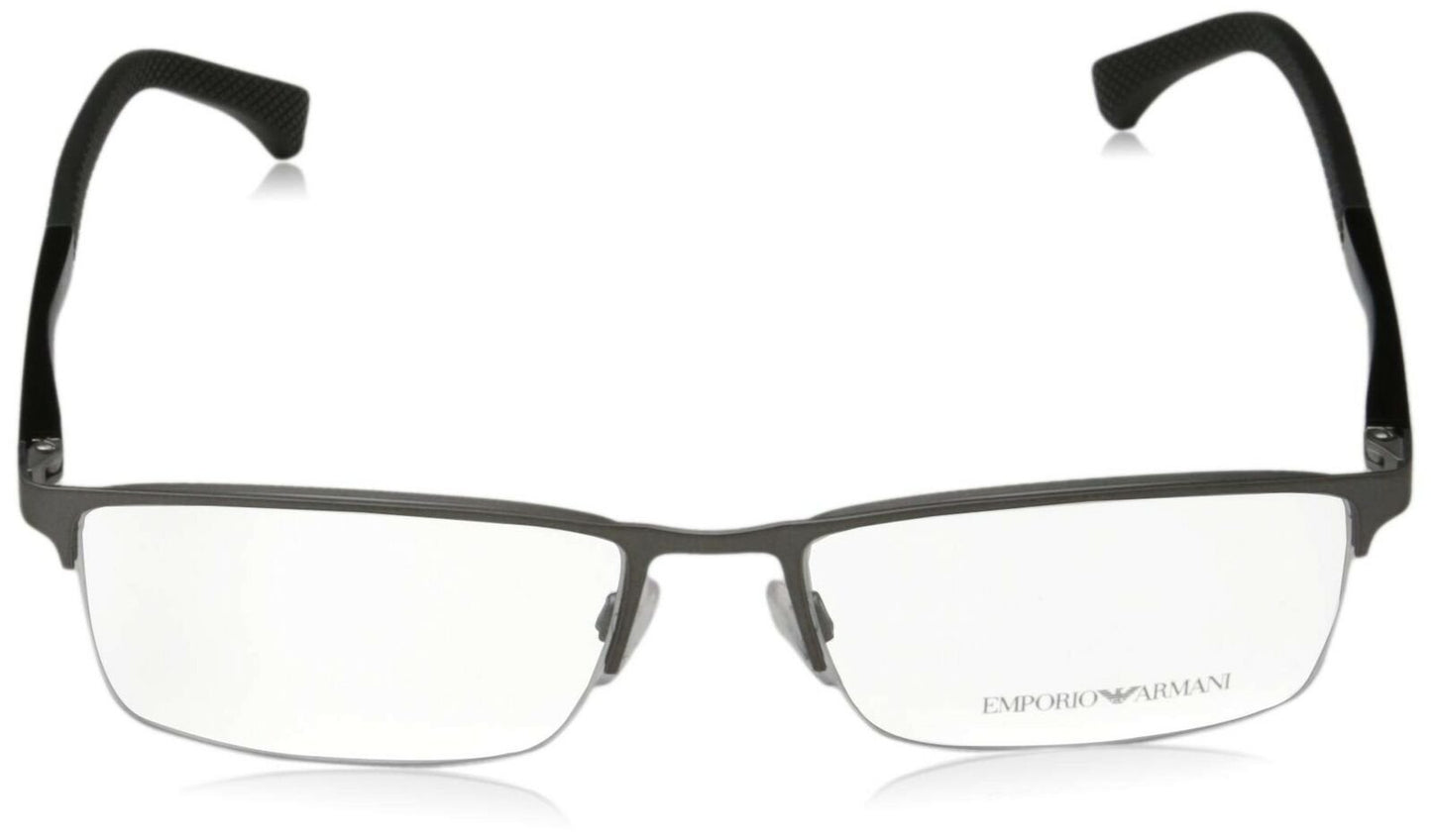 Emporio Armani Men's Eyeglass Frames Gunmetal Rubber EA1041-3130-55