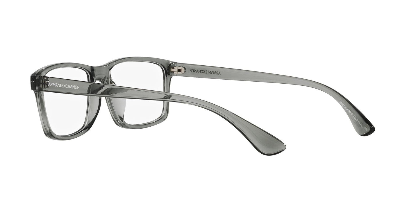 Armani Exchange Men's Ax3083u 8239 54mm Universal Fit Rectangular Eyewear Frames