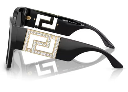 Versace 0VE4402 547887 59mm Black sunglasses with crystals