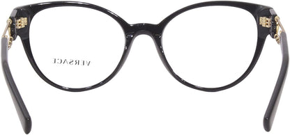 Versace Transparent Cat Eye Ladies Eyeglasses 0VE3307 GB1 52mm