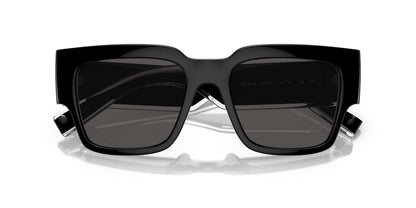 Dolce & Gabbana DG6184 501/87 52mm Sunglasses BLACK w/DARK GREY