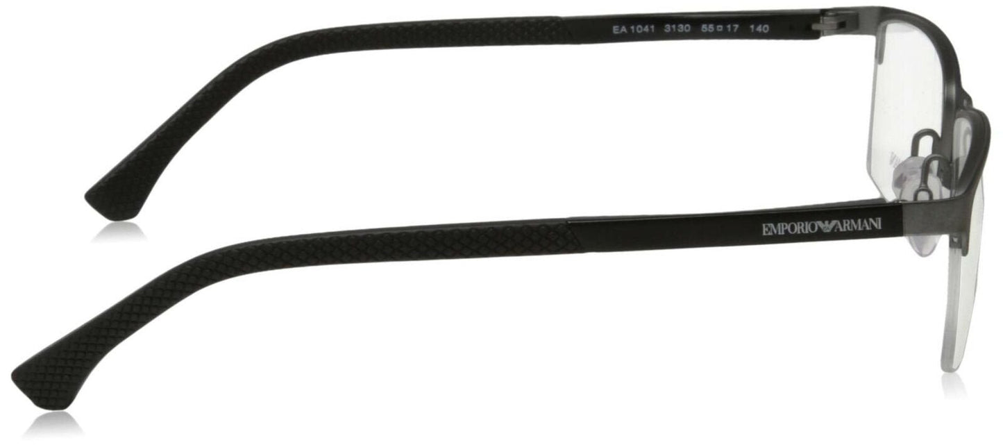 Emporio Armani Men's Eyeglass Frames Gunmetal Rubber EA1041-3130-55