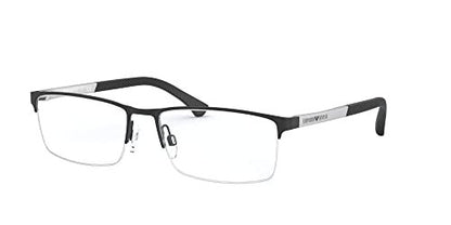 Emporio Armani EA1041 3094 53mm Black Rubber Eyeglasses