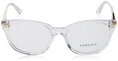 Versace VE 3242A 148 Transparent Plastic Round Eyeglasses 54mm