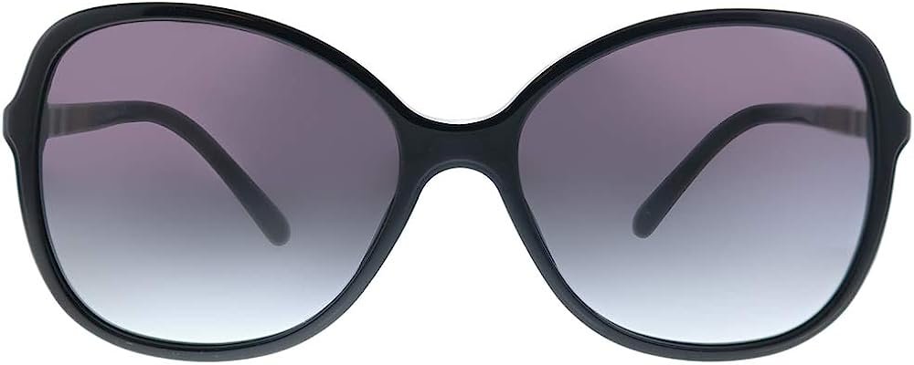 BURBERRY BE 4197 30018G Black Plastic Square Sunglasses Grey Gradient Lens