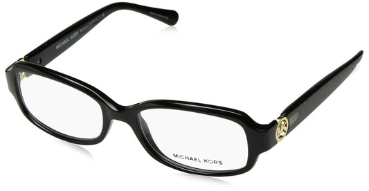 Michael Kors TABITHA V MK8016 Eyeglass Frames 3099-52 - Black/black Glitter