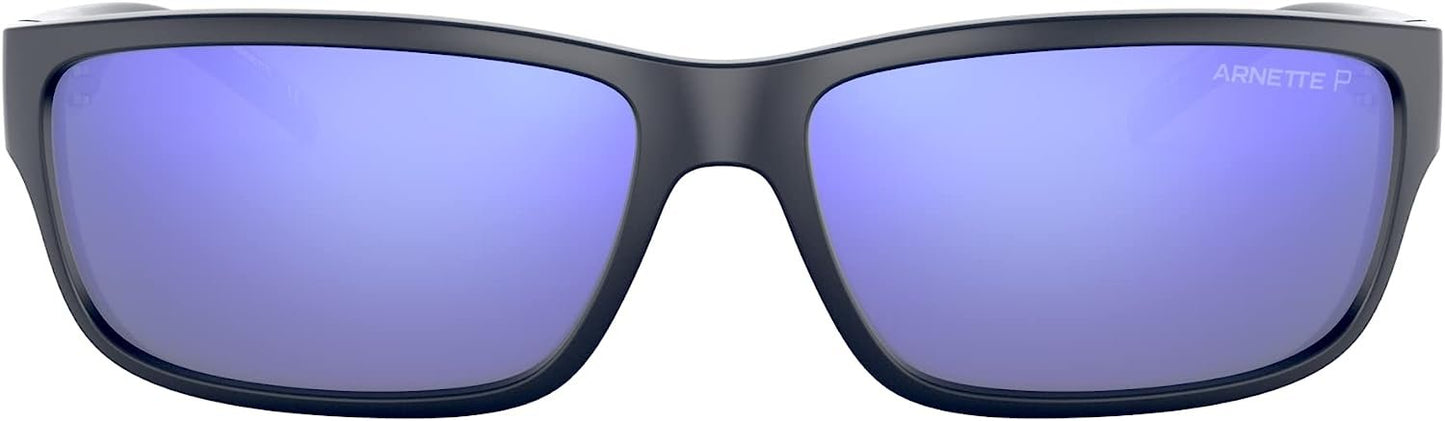 ARNETTE Men's AN4271 258722 63mm Zoro Rectangular Sunglasses