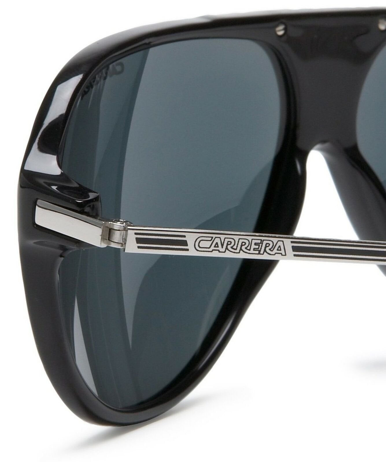 Carrera unisex adult Hot/S Sunglasses, Black and Palladium Frame/Grey Lens, 6...