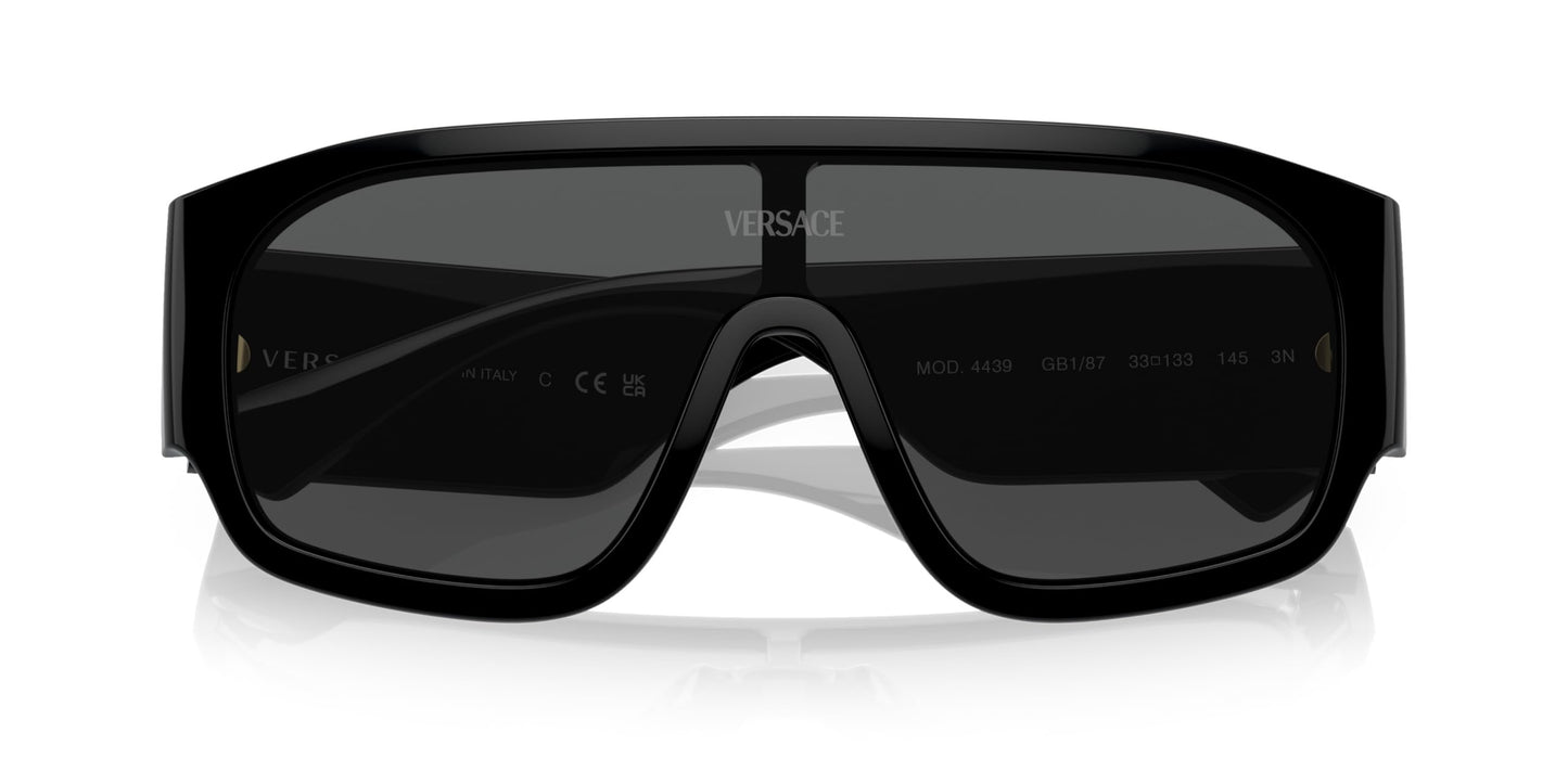 Versace Sunglasses VE4439 GB1/87 33mm Black / Dark Grey Lens