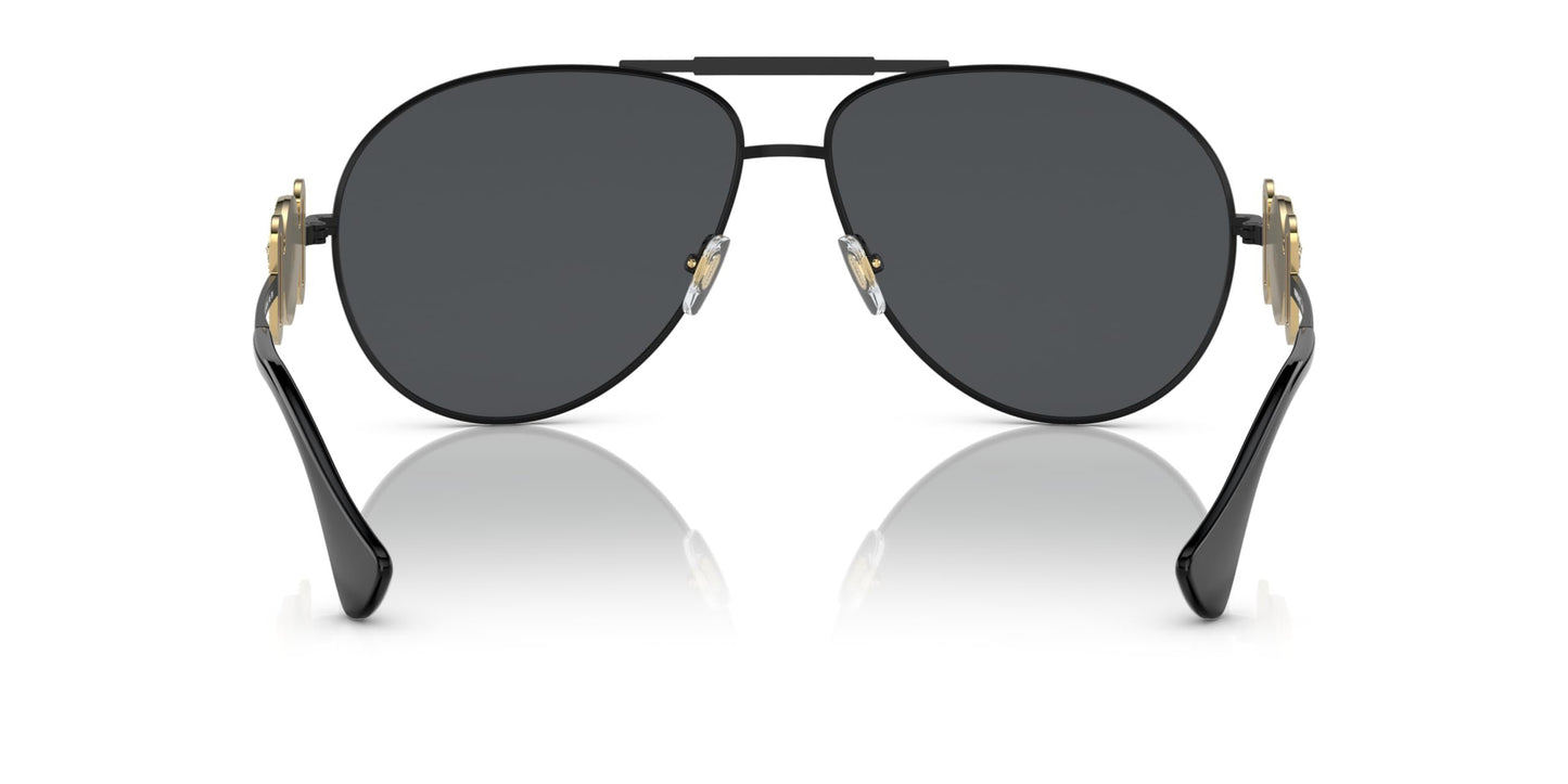 Versace Sunglasses VE2249 126187 65mm Matte black