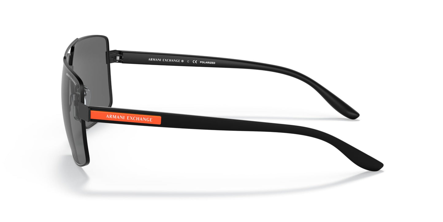 Armani Exchange Men's AX2037S 600081 60mm Square Polarized Sunglasses