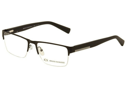 A|X Armani Exchange AX1018 Eyeglass Frames 6063-54 - Matte Black