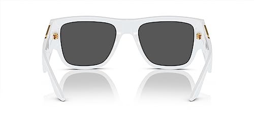 VERSACE VE4403 314/87 57mm White Dark Grey Sunglasses